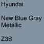 Preview: Hyundai, New Blue Gray Metallic, Z3S.